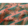 thumbnail image 4 of oneOone Silk Tabby Fabric Floral Block Fabric Prints By Yard 42 Inch Wide, 4 of 4
