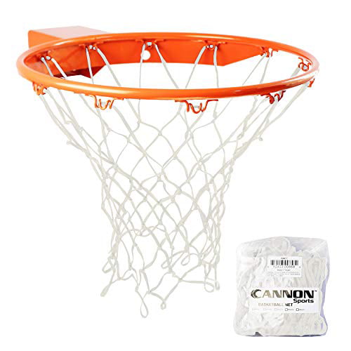 Cannon Sports Basketball Net Replacement for Indoor/Outdoor Standard 12 Loop Rim Fit 