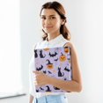 thumbnail image 6 of FORMRS 3 Ring Binder 1.5 inch with Pockets Set of 2 Clip Board 200 Sheets Capacity, Purple Halloween Pumpkin, 6 of 8