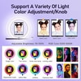 thumbnail image 4 of RXFSP IPad Photo Booth Compatible iPad 10.2'' 10.9'' 11'' 12.9'' with Software APP Control Music Sync Remote RGB Ring Light with Portable Tote Bag for Event Rental Wedding, 4 of 11