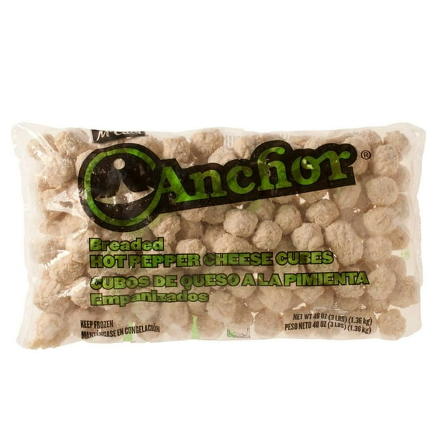 McCain Anchor Breaded Hot Pepper Cheese Cube Appetizer, 3 Pound 6