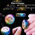 thumbnail image 3 of Orgone Colgante Yoga Piedra Collar 7 Chakra Geometría Sagrada Orgone Colgante Para Hombres Mujeres Kearding OD012577-00, 3 of 6