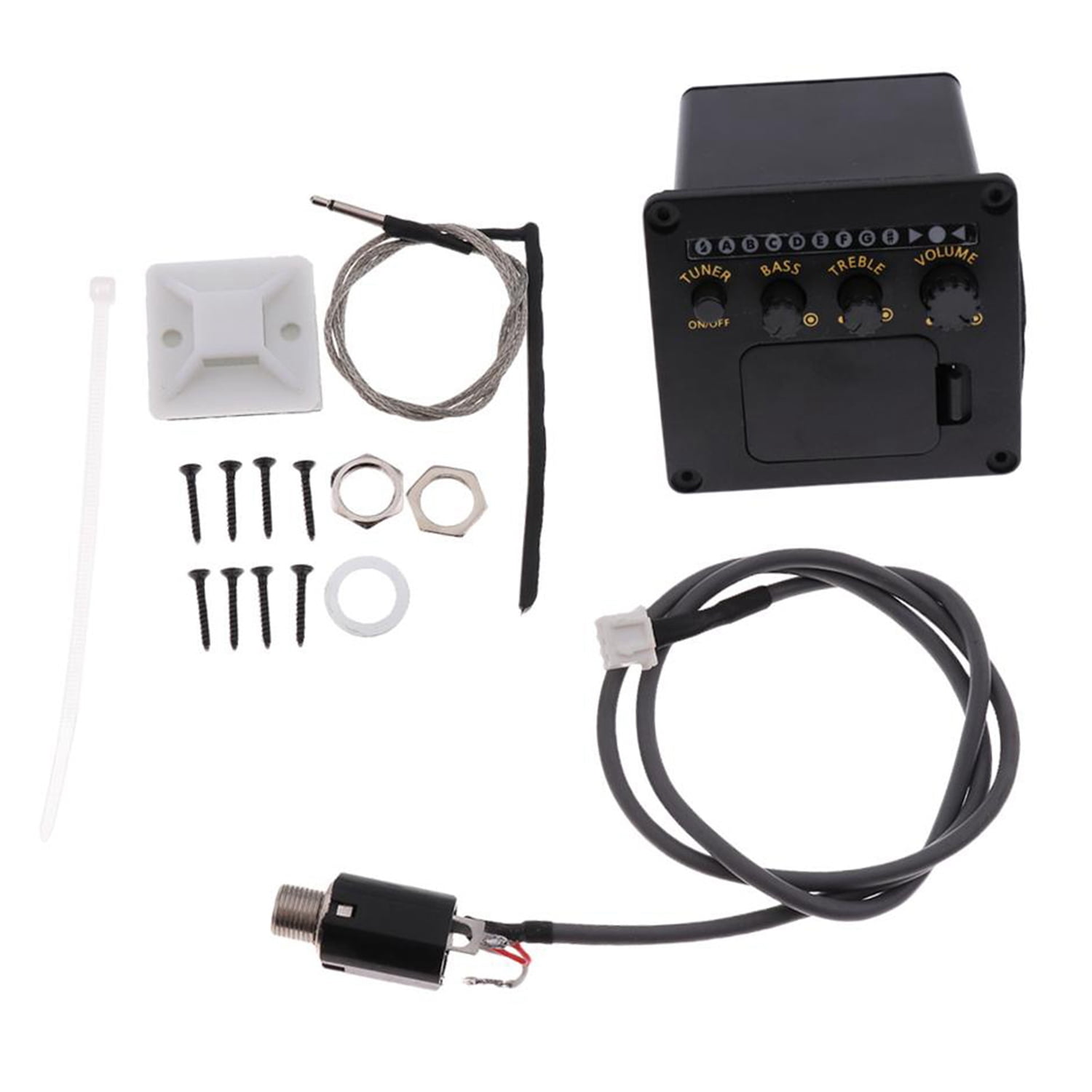 2 Set Pickup Eq Aeq-2T Equalizer Acoustic Guitar Washer Screws Set,2 Band & 4 Band