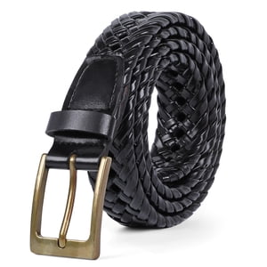 Whippy Men's Braided Leather Belt