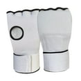 thumbnail image 4 of Siruishop Gants de Boxe Demi-Doigt pour Sparring MMA Muay Thai Blanc, 4 of 8