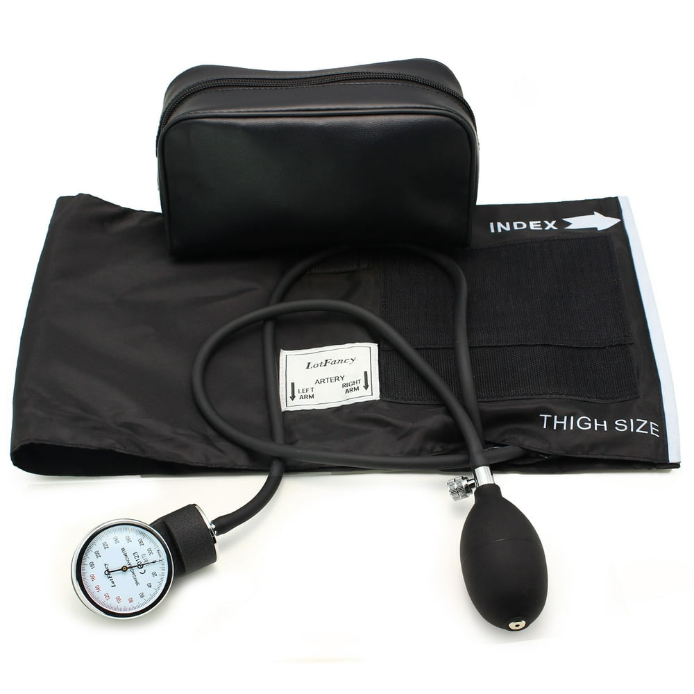 Manual Aneroid Sphygmomanometer (Blood Pressure Gauge) with Zipper Case