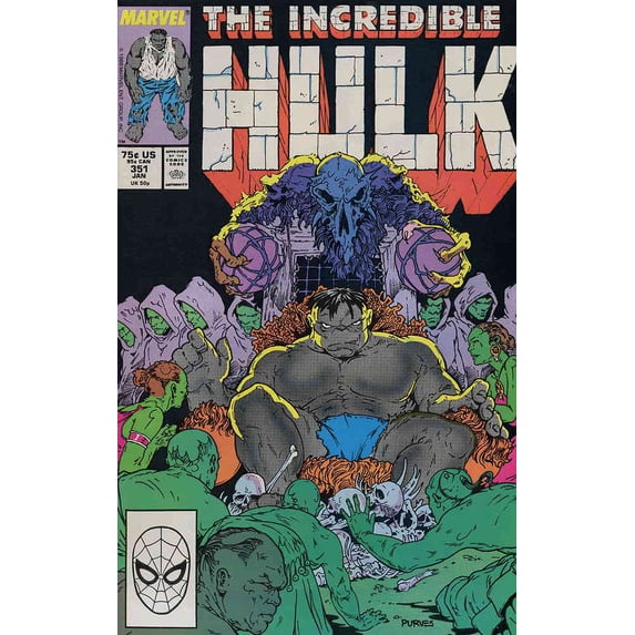 Incredible Hulk, The #351 VF ; Marvel Comic Book