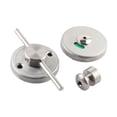thumbnail image 1 of Cerradura indicadora para baño, herrajes divisorios, cerraduras para cubículos de baño vacíos o sin uso, bisagra, cerradura de barra redonda para ofic, 1 of 9