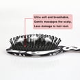 thumbnail image 5 of Black Halloween White Ghosts Hair Brush,Girls Detangling Hair Brush,Glide Through Tangles with Ease for Wet & Dry Hair,8.8"X2.8", 5 of 7