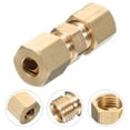 thumbnail image 1 of USHOBE Hose Adapter Oil Pipe Fitting Brass Golden for Automotive Projects 1Set, 1 of 8