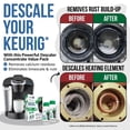 thumbnail image 3 of Keurig Compatible Descaling Solution. 2 Bottles of Descaler Solution. Descaling Kit Removes Limescale For Hotter Coffee. 4 Uses Descaler For Keurig Coffee Machines., 3 of 7