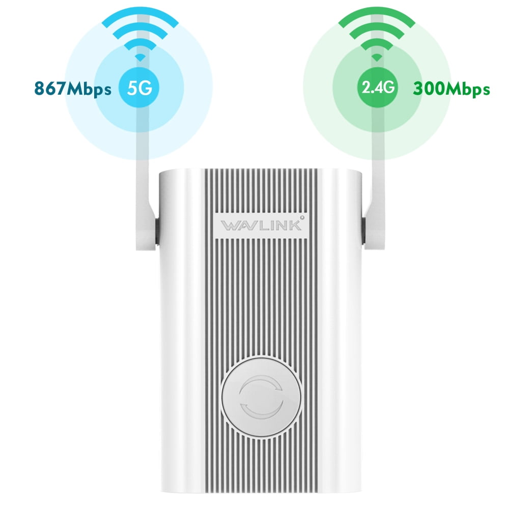 schijf gevolgtrekking stoel AC1200 WiFi Extender,Wavlink Dual Band 2.4GHz and 5GHz Available Wireless  Range Repeater Signal Amplifier Booster for Home Office with 2 x External  Antennas,WPS,DHCP,Online Firmware Upgrade - Walmart.com