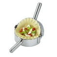 thumbnail image 3 of i Kito Dumpling Mould Stainless Steel Large Pierogi Maker, Ravioli Maker with Press 4.7in, 3 of 6