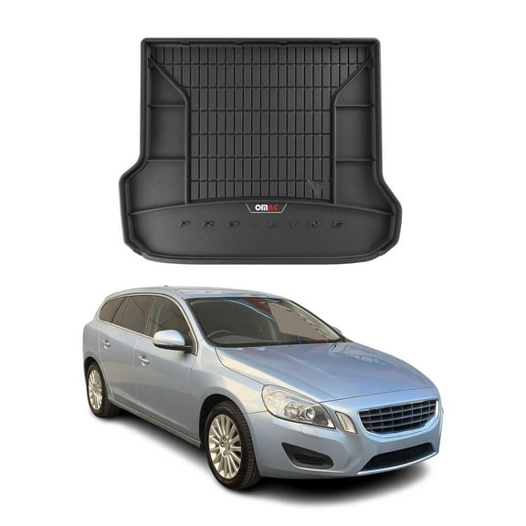 OMAC Premium Cargo Mats Liner for Volvo V70 XC70 2008-16 All-Weather Heavy Duty