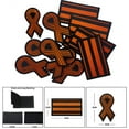 thumbnail image 3 of Lefu St George Ribbon Patch On Patches For Clothing Letter DIY Patch Jacket Badge, 3 of 4