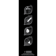 Cirkul 32oz Matte Black Stainless Steel Starter Kit with Matte Black Cirkul Lid 2.0 and 2 Flavor Cartridges (Blueberry Grape & Kiwi Berry)