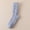 Blue, variant on Women Warm Solid Color Soft Winter Floor Socks Coral Velvet Socks Cotton Socks BLUE