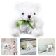 thumbnail image 2 of KAKOWELY Muñeco de oso de dibujos animados, peluche de oso con lazo, divertido y lindo oso de peluche, 2 of 5