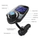 thumbnail image 2 of Adaptador de radio transmisor FM Bluetooth inalámbrico para automóvil T10 con pantalla de 1,44 pulgadas Cargador de coche USB para iPhone para Samsung Advancent DZ4359-00B, 2 of 2