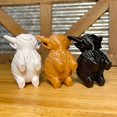 thumbnail image 3 of EIMELI Highland Cow Figurine, 3 of 5