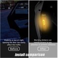 thumbnail image 4 of 4 Pegatinas Reflectantes YONGSHENG Visibilidad Nocturna para Puerta de Coche, 4 of 5