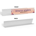 thumbnail image 2 of Printtoo Personalized Desk Name Plate Pretty Floral Custom Acrylic Office Desk Name Plate Accessory 2x10 Inches, 2 of 5