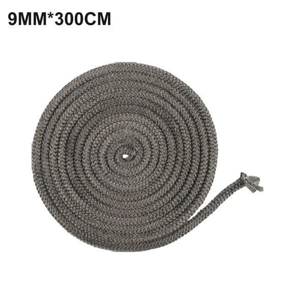 Black Stove/Fire Rope Wood Burning Stove 9mm 3meters Length Log Burner Door Seal