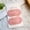 Pink, variant on Knitted Polka Dot BB Hair Clips for Women, Sweet Cute Fabric Hair Barrettes for Bangs and Flyaways, Fresh Autumn Daily Hair Accessories