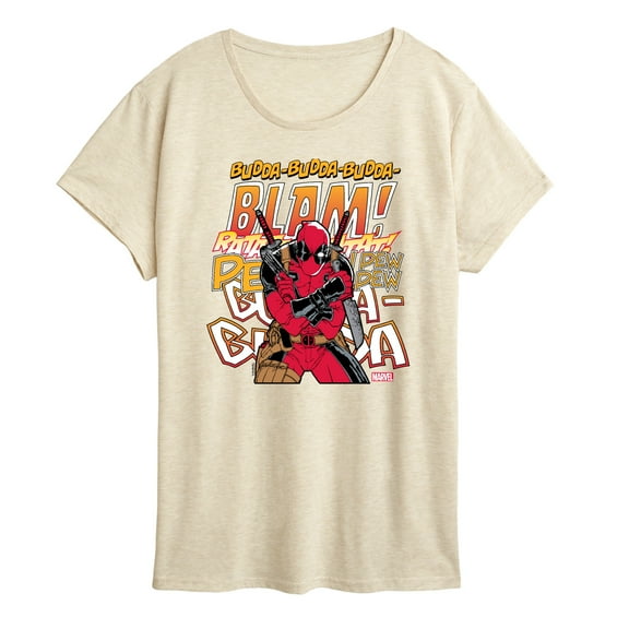 Marvel Deadpool - Blam - Women's Short Sleeve Graphic T-Shirt
