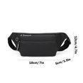 thumbnail image 3 of Men's Chest Bag Adjustable Waist Bag Outdoor Sports Shoulder Bag Messenger Bag No Pilling Suitable As A Gifts For Boyfriends Zipper Bag, 3 of 6