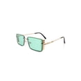 thumbnail image 6 of Retro Rectangle Flat Top Fashion Sunglasses, 6 of 7