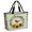 LightGreen Beige, variant on Spring Eucalyptus Sunflower Beach Bag for Women,Large Breathable Mesh Beach Tote Bag,Farmhouse Birds Rustic Burlap Sandproof Lightweight Travel Bags for Vacation Picnic Swimming Pool 15.7"x15.7"x9.1"