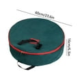 thumbnail image 4 of Christmas Wreath Storage under $5! Cagogo Christmas Wreath Storage Bag 24 Inches, Durable Oxford Polyester Wreath Box with Handle, Festive Decoration Organizer with Storage Rack, Large Capacity, 4 of 9