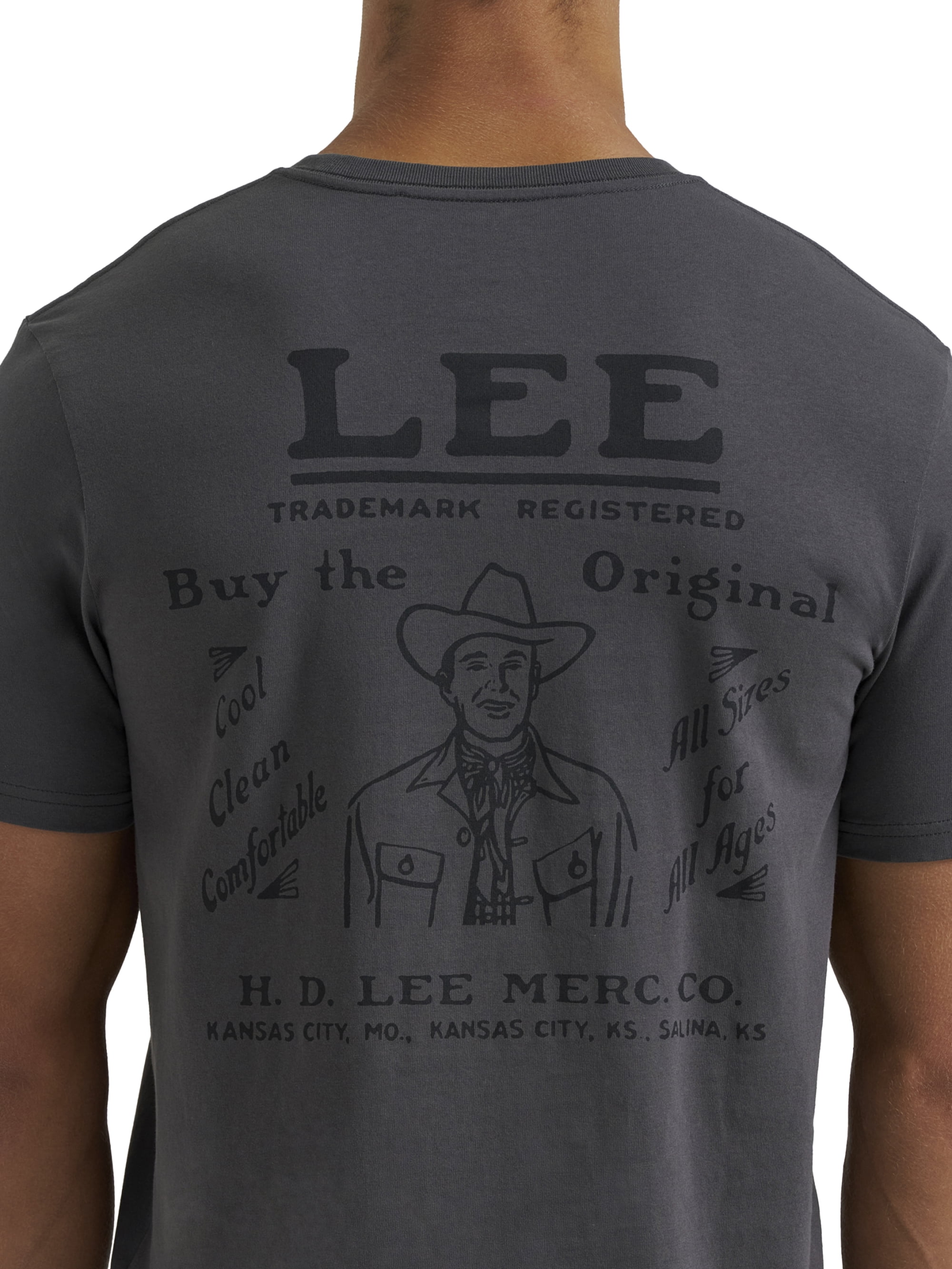 Lee Men's® Short Sleeve Graphic Pocket Tee, Sizes S-3XL
