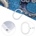 thumbnail image 4 of Octopus Waterproof Shower Curtain Set with Hook, Printed Design for Bathroom Decoration - Shower Curtain Sets, 4 of 5