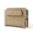 thumbnail image 3 of Graco Read-with-Me 3 Drawer Chest with Bookshelves and Removable Infant Changing Topper, Driftwood, 3 of 14