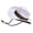 White, variant on Retros Styles Paper Straw Buckaroo Hat Breathable Outdoor Western Hat Music Festival Party Accessories