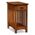 thumbnail image 1 of Leick Furniture Mission Wood End Table in Medium Oak Brown, 1 of 7