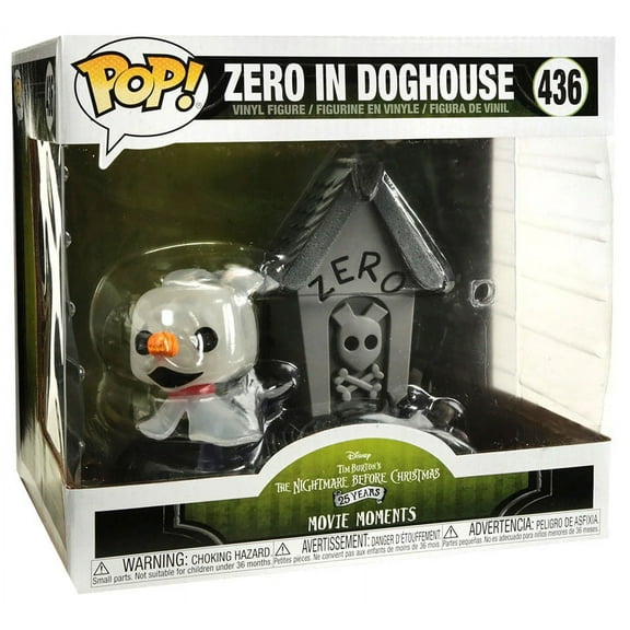 Nightmare Before Christmas Funko POP! Disney Zero in Doghouse Vinyl Figure 2-Pack