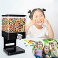thumbnail image 2 of MOQIN Dry Food Dispenser, Cereal Containers Storage Dispenser for Pantry, Not Easy to Crush Food, Large Capacity Dry Food Dispenser for Rice, Candy & Snack, 2 of 6