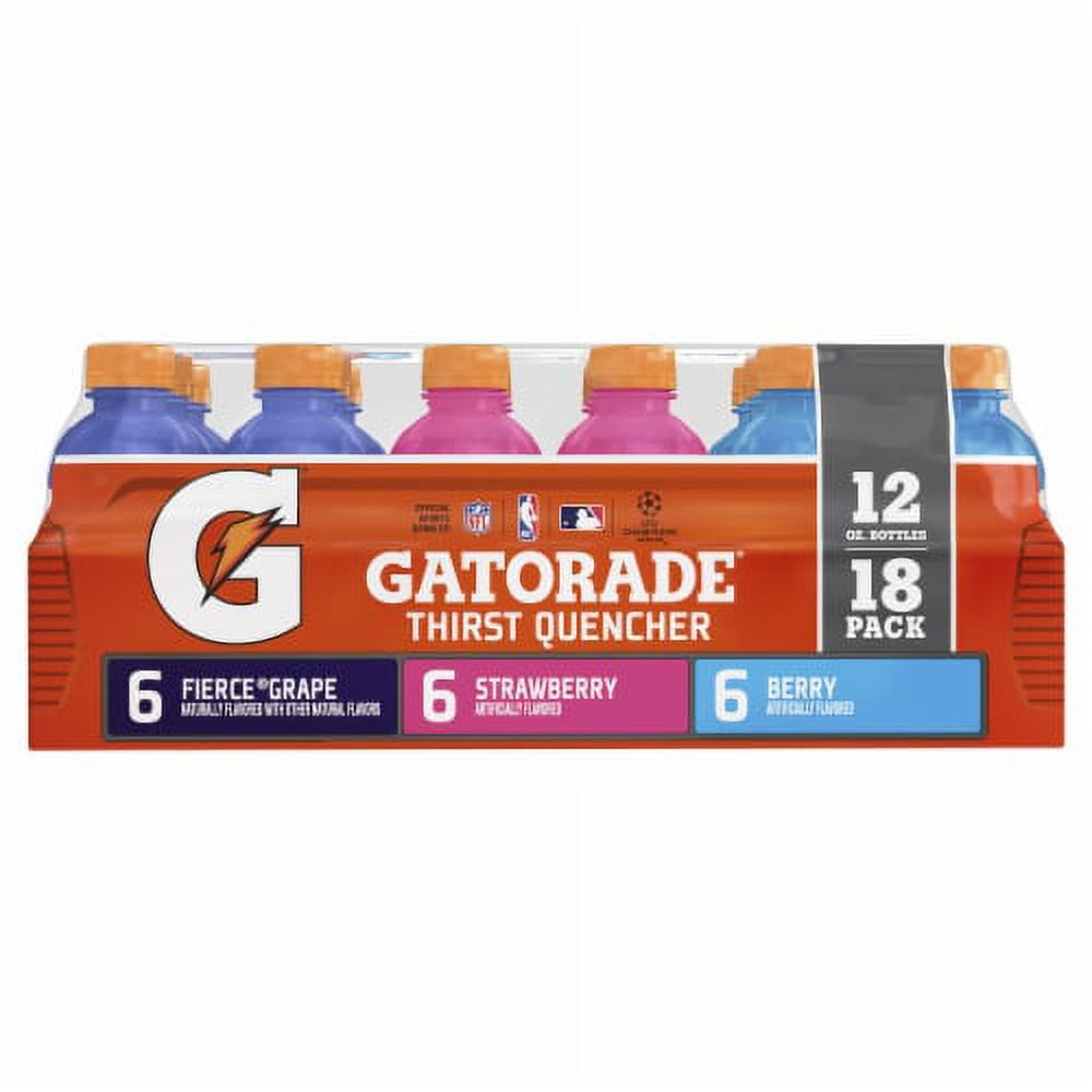 2X - Gatorade Purple Red Blue Sports Drink Mini Variety Pack Bottles