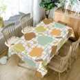 thumbnail image 4 of Nanqianyi Mid Century Geometric Rectangular Tablecloth for Kitchen Restaurant,Waterproof and Wrinkle Free Table Cover,60x70, 4 of 6