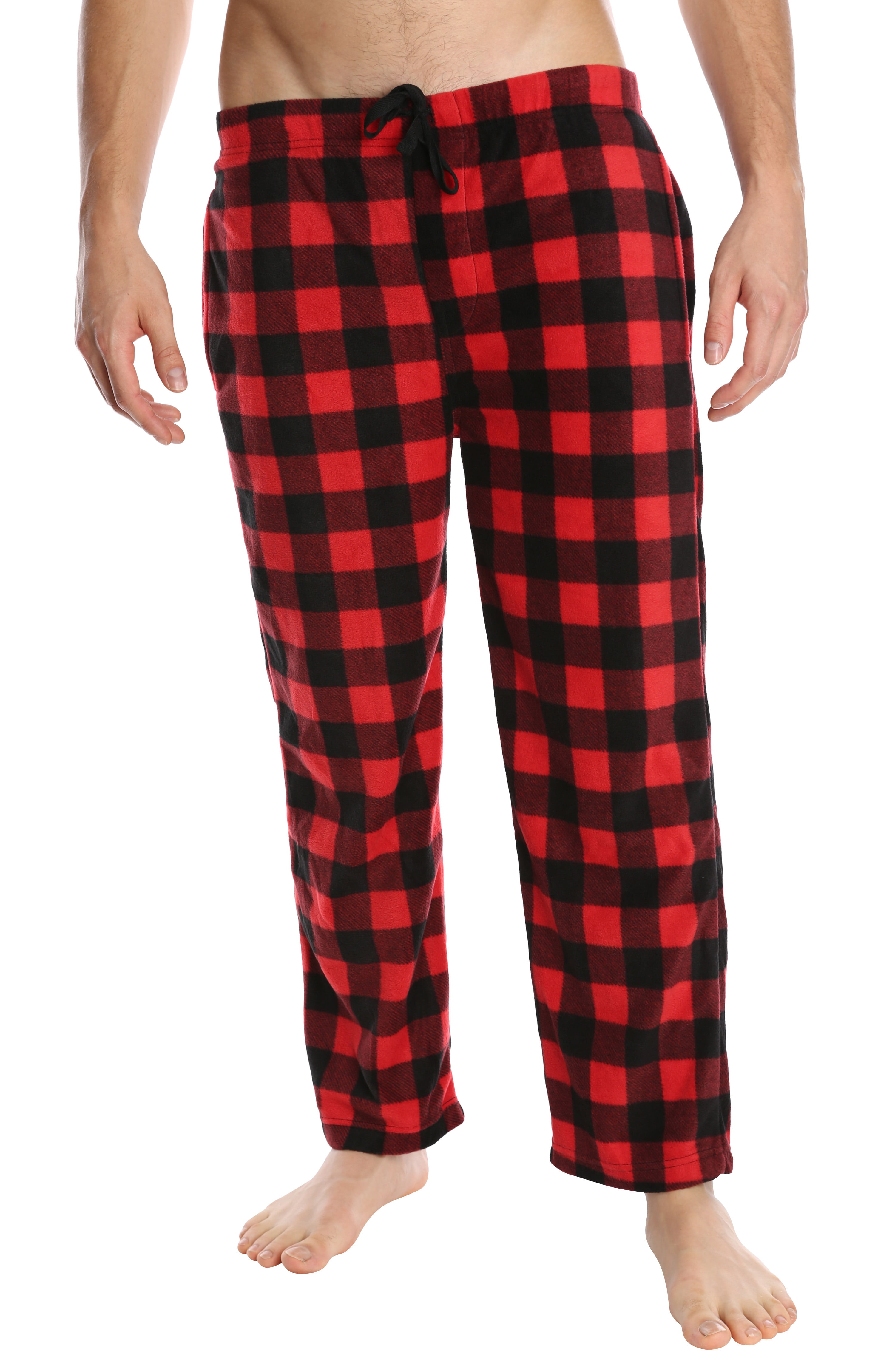 Top Shelf Men's Fleece Pajama Pants - Sleep & Loungewear PJ Bottoms ...