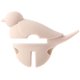 thumbnail image 1 of Soporte de cuchara de silicona en forma de pájaro con clip de cuchara de tapa y clip, teléfono móvil, sopa de olla, cuchara (color al azar) Feliz Sencillez, 1 of 5