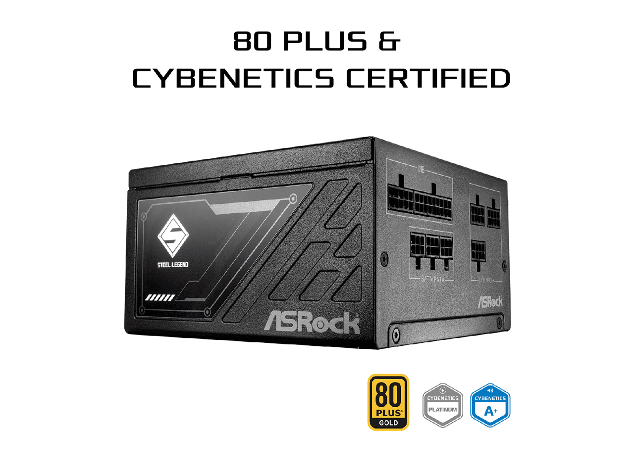 ASRock SL-650G 650W ATX3.1 80 PLUS GOLD Certified Full Modular Power Supply