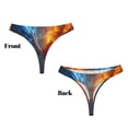 thumbnail image 3 of Balery Red And Blue Fire Dragon E Tangas de Algodón para Mujer con Estampado – Ropa Interior Sexy, Transpirable, G-string-Medium, 3 of 6