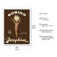 thumbnail image 2 of Josephine Baker - African American Entertainer - Bobino Music Hall France - Vintage Theater Poster by Guy Ventouillac c.1975 - Master Art Print (Unframed) 9in x 12in, 2 of 4