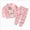 Light Pink, variant on NIEWTR Toddler Baby Clothes Color Block Crewneck Sweatshirt Top With Pants Set Fall Winter Outfits Homewear Outfit Pajamas & Dailywear Set(Blue,2-3 Years)