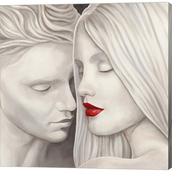 From Her to Eternity (detail) by Eleanor Setti, Canvas Wall Art, 12W x 12H