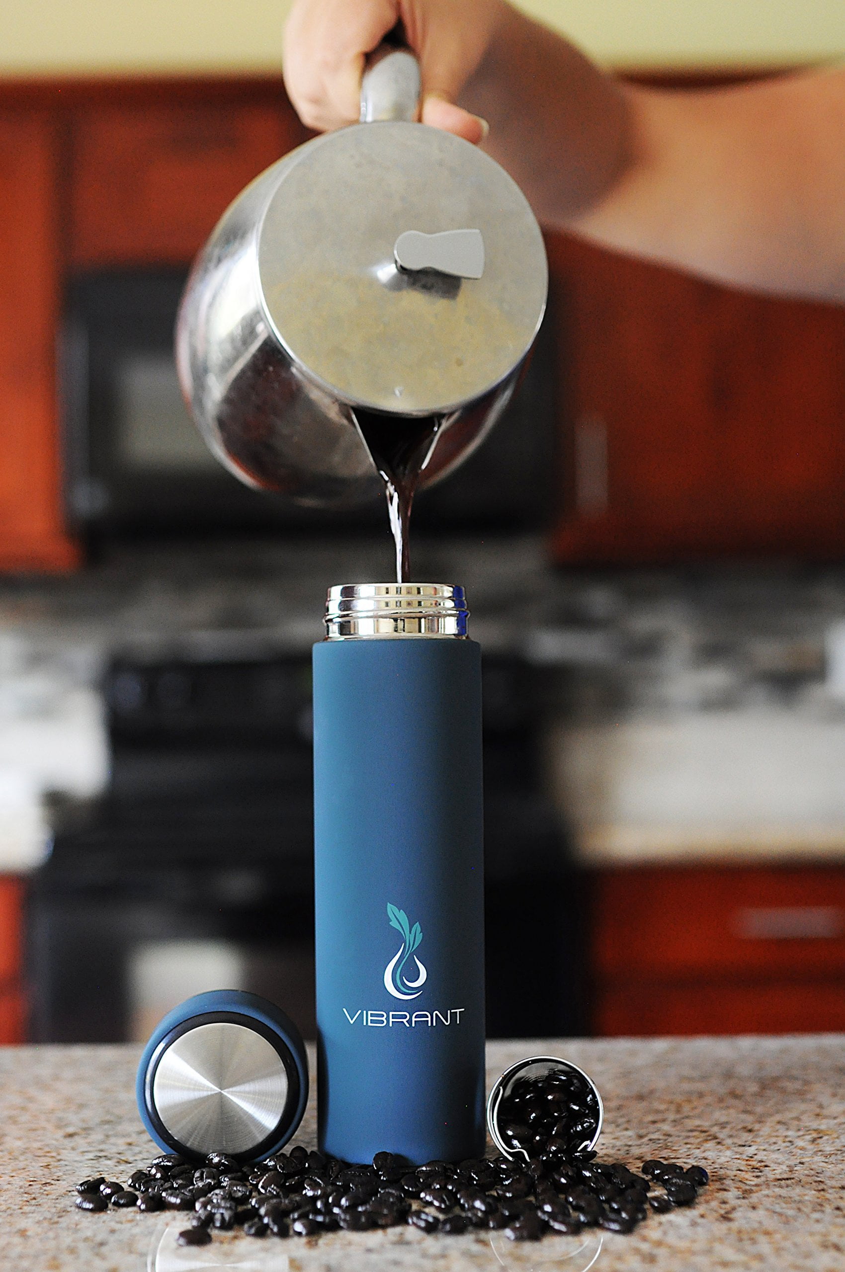 vibrant tea infuser bottle